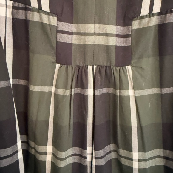 Tuckernuck Green Plaid Long Sleeve Dress - Picture 2 of 4